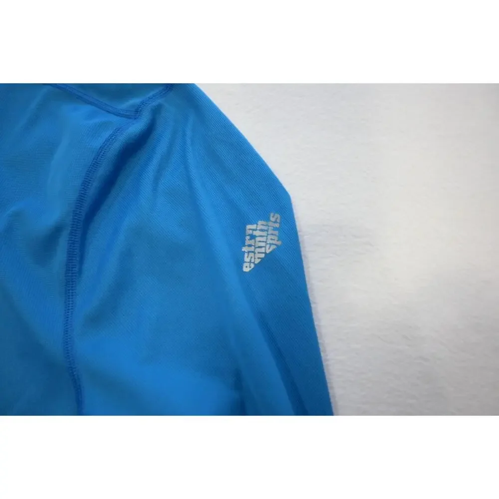 Eastern Mountain Sports Jacket Mens 2XL Blue 1/4 Zip Techwick Pullover Like New